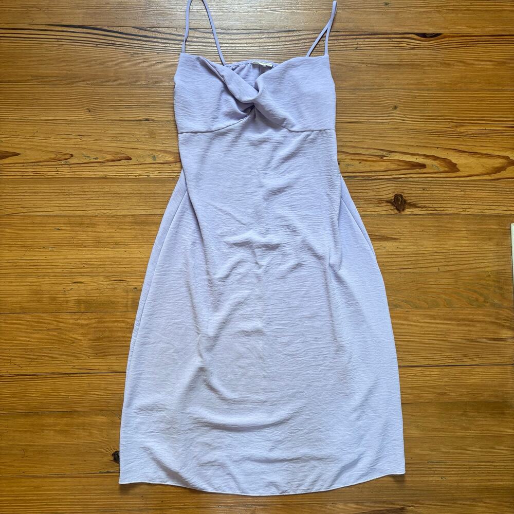 See You Monday light purple sleeveless midi slip dress SIZE L